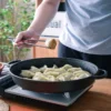 Thick Cast Iron Skillet | Dosa Tawa / Crepe Pan | Non-Coated Pancake Pan | Camping Cookware