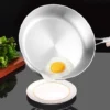 KORDISEN 304 Stainless Steel Non-Stick Fry Pan | Egg Skillet | Gas & Induction Cooker Compatible