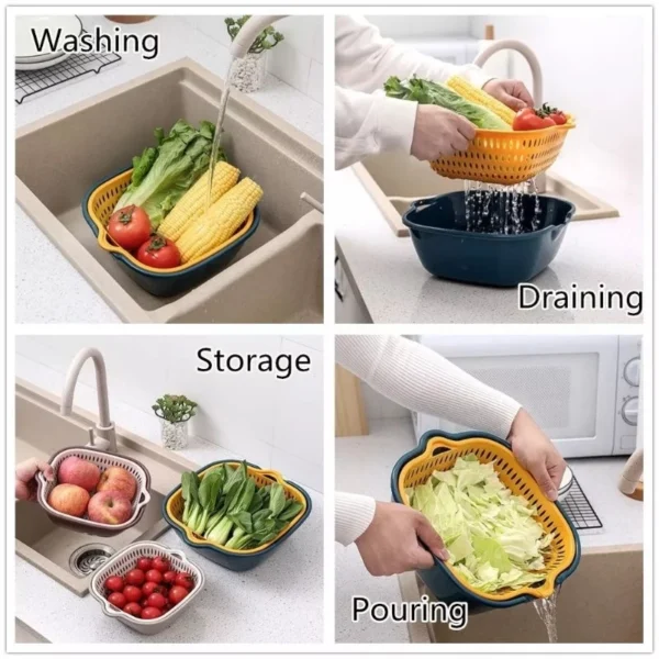 my-11134207-7r98u-ll6eem0yuk4t68.webp Thick High-Quality Strainer Colander | Fruit & Vegetable Washing Basket | Kitchen Drainer