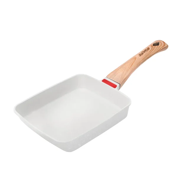 SUPVIBE 35cm Japanese Tamagoyaki Pan | Non-Stick Square Frying Pan | Egg & Pancake Breakfast Pan | All Stove Compatible