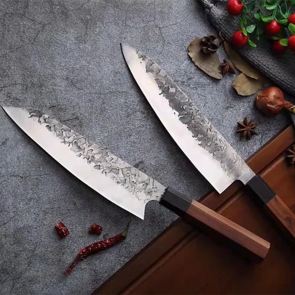 Japanese Style Forged Chef Knife | Kitchen Cutting Knife | Cleaver & Fruit Knife