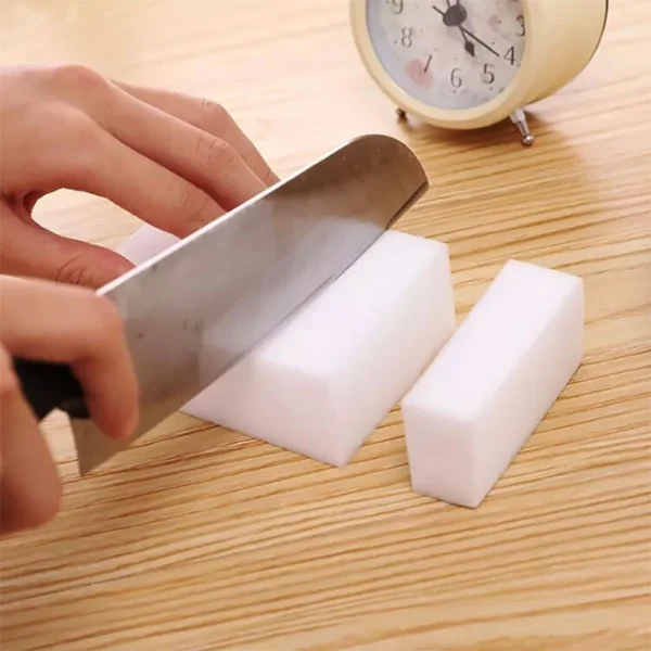 Reusable Nano Magic Sponge | Multipurpose Foam Eraser Cleaner | Stain & Oil Removal Scrubber